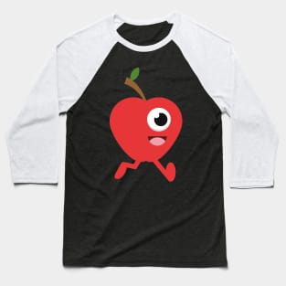 Running apple Baseball T-Shirt